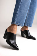 Cowboy Clogs TFP - Black Matte - thefashionproject.gr - TFP