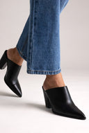 Cowboy Clogs TFP - Black Matte - thefashionproject.gr - TFP