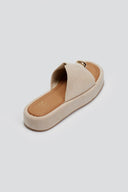 Flatforms σανδάλια suede ERYNN - Μπεζ - thefashionproject.gr - ERYNN