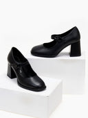 Γόβες Mary Janes δερμάτινες RAGAZZA 074 - Μαύρο - thefashionproject.gr - RAGAZZA