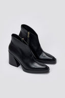 IRIS Cut Out Ankle Boots - Black Matte - thefashionproject.gr - IRIS
