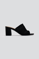 Mules με πλεκτό σχέδιο ERYNN - Μαύρο - thefashionproject.gr - ERYNN