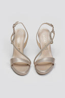 Πέδιλα δερμάτινα με στρας Ragazza 0996 - Άμμου - thefashionproject.gr - RAGAZZA