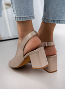 Πέδιλα δερμάτινα Ragazza 0957 - Άμμου - thefashionproject.gr - RAGAZZA