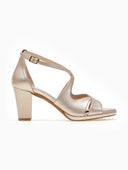 Πέδιλα με crossover σχέδιο - Άμμου - thefashionproject.gr - RAGAZZA