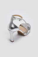 Πέδιλα με στρας RAGAZZA - Ασημί - thefashionproject.gr - RAGAZZA