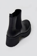 Ragazza 0133 Leather Chelsea Boots - Black Matte - thefashionproject.gr - RAGAZZA