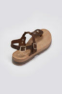 Σανδάλια δερμάτινα nubuck MARLENA FANTASY SANDALS - Καφέ - thefashionproject.gr - FANTASY SANDALS