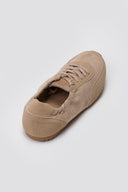 Suede Low - Top Sneakers - Taupe Suede - thefashionproject.gr - Ideal shoes