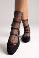TFP Mary Jane Ballet Flats - Black Suede - thefashionproject.gr - TFP