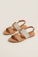 Straw Ankle Strap Sandals - Camel-Sandals, Shoes, Erynn, Women’s Collection, All, Summer Shoes Sale, Summer Sandals Sale, Under 30€, Sales, Sandals Under 30€, All but outlet, Editor’s Choice, Shoes Sales, Trending Now, Recommended products (Seguno), Black Friday, Black Friday Sandals, Black Friday Shoes, Gifts 50€ & Under, The Fashion Edit, Sandals New & Selected, Spring/Summer Collection, ERYNN New & Selected, Sandals SALE