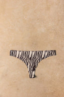 Σλιπ τάνγκα χωρίς ραφές - Καφέ