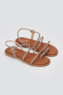 Πέδιλα με ψεύτικα διαμάντια - Χαλκός