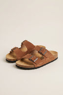 Sandals Anatomical Suede - Tan Suede