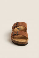 Sandals Anatomical Suede - Tan Suede
