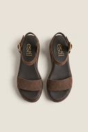 Suede Flatform Sandals - Dark Brown Suede-Flatform Sandals, Leather Sandals, Sandals, Shoes, Estil, Women’s Collection, New In Shoes, New In Sandals, All, Summer Shoes Sale, Summer Sandals Sale, Sales, All but outlet, Editor’s Choice, Shoes Sales, Gifts 50€ & Under, The Fashion Edit, Leather Shoes, Boho Collection, SS 2026 Collection, TFP/Estil, Sandals New & Selected, Sandals SALE, Flatform SALE