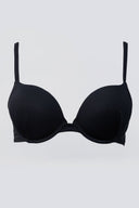 Underwired Bikini Top - Black-Underwired Bikini Top - Black
