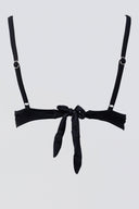 Bikini top με μπανέλα - Μαύρο