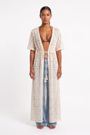 Kaftan Plus Size - Beige