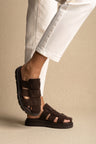 Dark Brown Suede