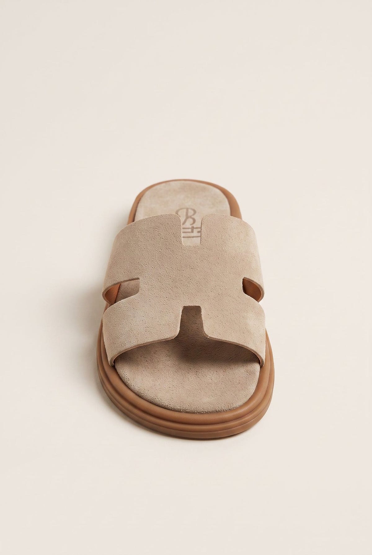 Suede Sandals with Cutouts - Taupe-Leather Sandals, Sandals, Shoes, Estil, Women’s Collection, Slides, All, Summer Shoes Sale, Summer Sandals Sale, Sales, All but outlet, Editor’s Choice, Shoes Sales, Gifts 50€ & Under, The Fashion Edit, Leather Shoes, SS 2026 Collection, TFP/Estil, Sandals New & Selected, Sandals SALE, TEST — Best Sellers (Mini-PDP copy, not published)