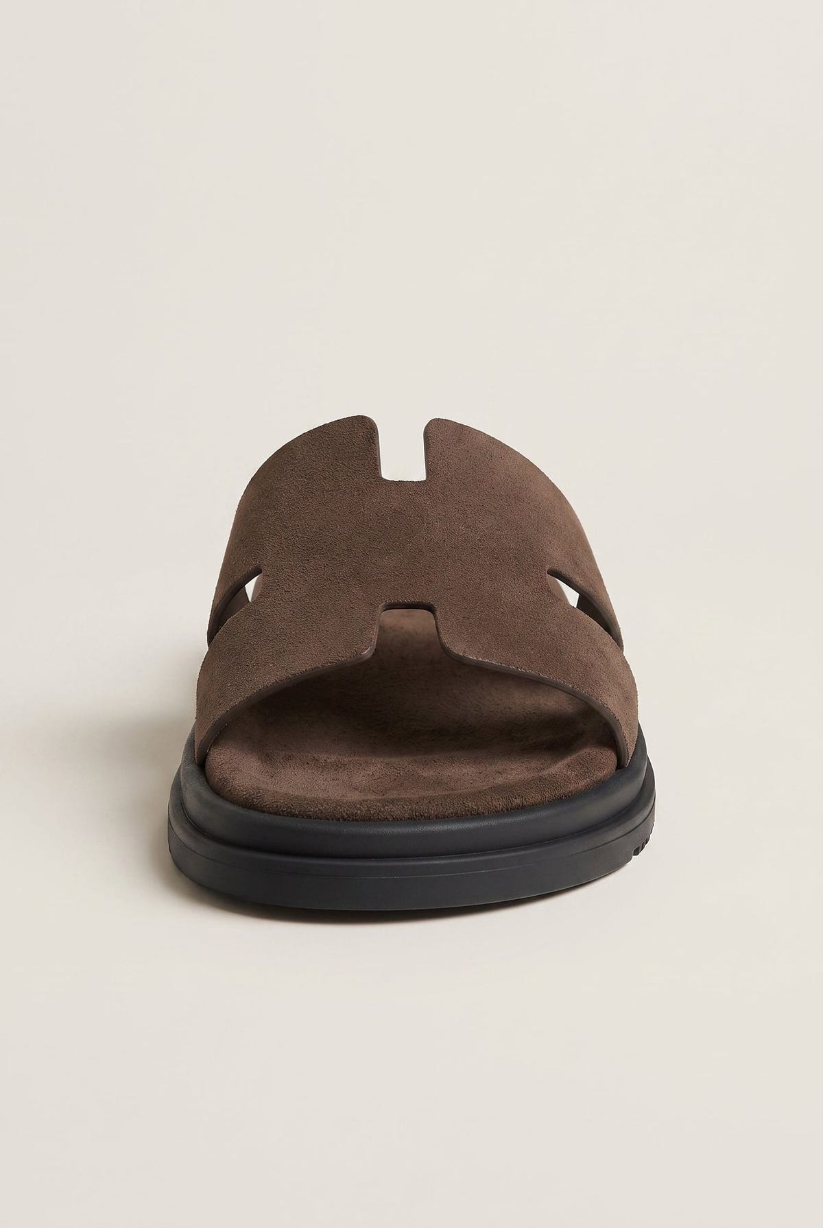 Suede Sandals with Cutouts - Brown-Best Sellers, Leather Sandals, Sandals, Shoes, Estil, Women’s Collection, Slides, Coffee Trend, All, Best Seller Shoes, Summer Shoes Sale, Summer Sandals Sale, Sales, All but outlet, Editor’s Choice, Shoes Sales, Trending Now, Recommended products (Seguno), Gifts 50€ & Under, The Fashion Edit, Leather Shoes, SS 2026 Collection, TFP/Estil, Sandals New & Selected, Sandals SALE, TEST — Best Sellers (Mini-PDP copy, not published)