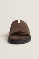 Suede Sandals with Cutouts - Brown-Best Sellers, Leather Sandals, Sandals, Shoes, Estil, Women’s Collection, Slides, Coffee Trend, All, Best Seller Shoes, Summer Shoes Sale, Summer Sandals Sale, Sales, All but outlet, Editor’s Choice, Shoes Sales, Trending Now, Recommended products (Seguno), Gifts 50€ & Under, The Fashion Edit, Leather Shoes, SS 2026 Collection, TFP/Estil, Sandals New & Selected, Sandals SALE, TEST — Best Sellers (Mini-PDP copy, not published)