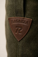 Mid-Length Suede Leather Boots - Olive Suede
