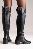 Carmela 162691 Δερμάτινες Μπότες Ιππασίας - Μαύρο Ματ