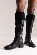 Carmela 162691 Δερμάτινες Μπότες Ιππασίας - Μαύρο Ματ
