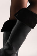 Carmela 162691 Δερμάτινες Μπότες Ιππασίας - Μαύρο Ματ