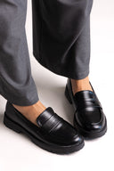ERYNN chunky loafers - μαύρο matte