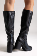 ERYNN Block Heel Μπότες - Black Matte