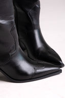 Μπότες Cowboy Corina - Μαύρο Matte