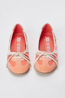 Sport Ballet Flats  - Coral Suede
