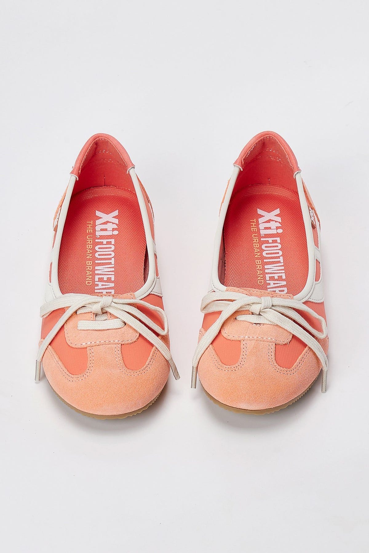 Sport Ballet Flats  - Coral Suede