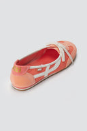 Sport Ballet Flats  - Coral Suede