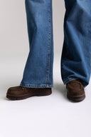 TFP Chunky Loafers Lug Sole - Brown Suede