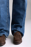 TFP Chunky Loafers Lug Sole - Brown Suede