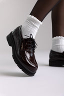 Chunky Sole Oxfords TFP - Bordeaux Patent
