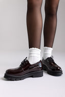 Oxford με χοντρή σόλα TFP - Μπορντό Λουστρίνι