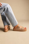 Beige Suede