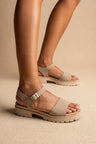 Suède beige