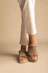 Beige Suede