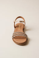 Leather Sandals - Champagne Metallic-Leather Sandals, Sandals, Shoes, Ragazza, Women’s Collection, All, Summer Shoes Sale, Summer Sandals Sale, Sales, All but outlet, Last Pieces Shoes, Shoes Sales, Recommended products (Seguno), Gifts 50€ & Under, Last Pieces, Leather Shoes, SS 2026 Collection, Sandals New & Selected, Spring/Summer Collection, Ragazza New & Selected, Sandals SALE
