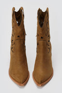 Cowboy Ankle Boots - Camel Suede-Ankle Boots, Heeled Ankle Boots, Western Ankle Boots, Shoes, Corina, Women’s Collection, All, Summer Shoes Sale, Sales, All but outlet, Mid Season/Fall Transitional Shoes, Cowboy trend, Editor’s Choice, Shoes Sales, Boots & Ankle Βoots, Recommended products (Seguno), Gifts 70€ & Under, The Fashion Edit, Ankle Boots Sales, SS 2026 Collection, Spring/Summer Collection