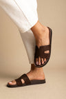 Brown Suede