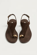 Slingback Sandals - Brown Matte-Sandals, Shoes, Corina, Women’s Collection, All, Summer Shoes Sale, Summer Sandals Sale, Sales, All but outlet, Editor’s Choice, Shoes Sales, Trending Now, Recommended products (Seguno), Gifts 50€ & Under, The Fashion Edit, SS 2026 Collection, Sandals New & Selected, Thong Sandals, Spring/Summer Collection, Sandals SALE