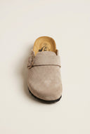 Clogs με πάτο Memory Foam - Μπεζ Σουέντ