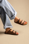 Brown Suede